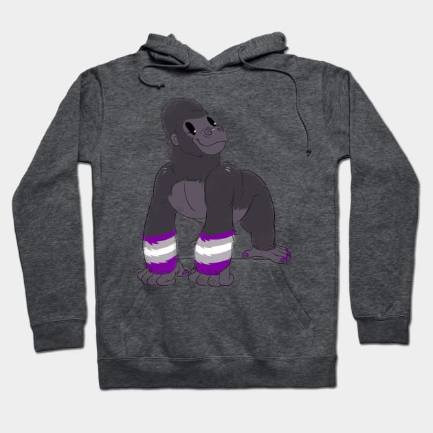 Greysexual Gorilla! Hoodie by pigdragon